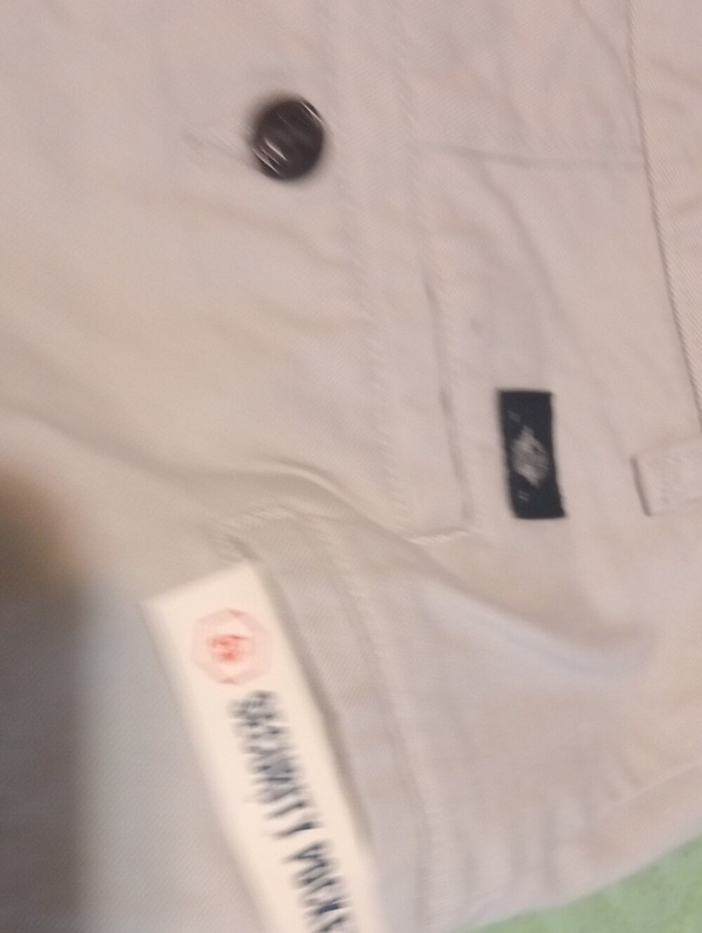 New Mens Docker Shorts Grey Size36 - Picture 5 of 6